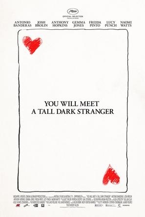,《You Will Meet a Tall Dark Stranger》海报