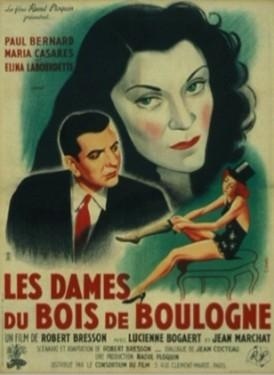 ,《Les dames du Bois de Boulogne》海报