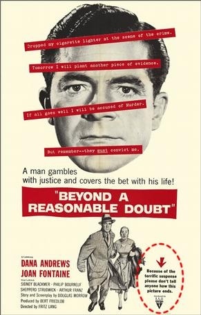 ,《Beyond A Reasonable Doubt》海报