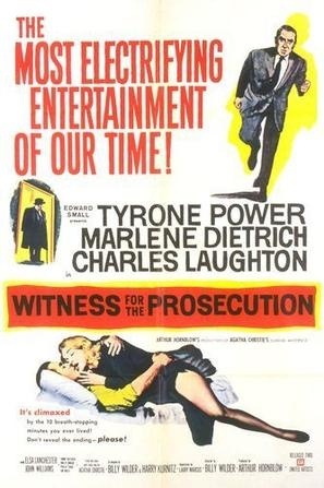,《Witness for the Prosecution》海报