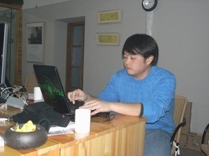 导演马翔接受采访,活动图集