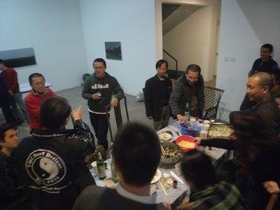 大家在表演节目的环节中,活动图集