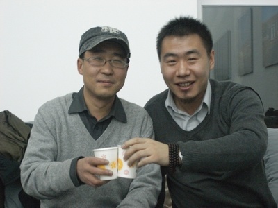 王宏伟先生和周渔导演,活动图集