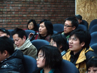 柯楓導演參加討論《無浪城市》.,香港独立电影在北京图集