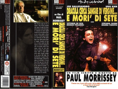 ,《Dracula cerca sangue di vergine... e morì di sete!!!》海报