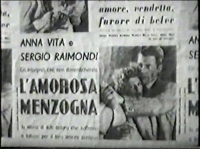 ,《L'amorosa menzogna》海报