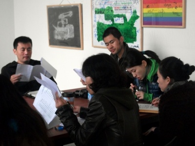 學員們在看什麽東西(8.25),栗憲庭電影學校 獨立電影製作短期班第三期图集